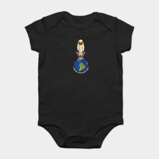 Astronaut on Ladder Baby Bodysuit